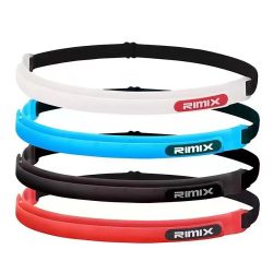 Bonbon farbe Silikon Sport Stirnband Schweiß band Haarband zum Laufen Radfahren Yoga Joggen Basketball Fitness Gym Schweiß band