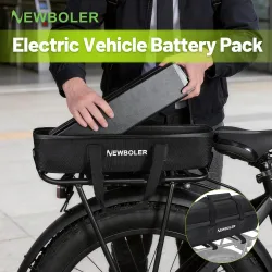 10L Große Kapazität Mountainbike-Akkutasche Wasserdichte E-Bike-Akkutasche Taschen für Elektrofahrrad-Akkus