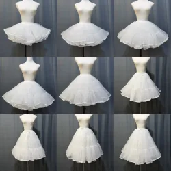 Lolita Super Stuffed Petticoat ohne Knochen, weicher Rockunterzug aus Gaze, kurzer Duck-Butt-Rock, Korea Japan Neu
