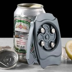 1 Stück multifunktionaler tragbarer Bierdosenöffner, kann geschnitten werden, Cola-Flaschen-Schnellöffner, Party-Bar-Potluck-Öffner, Haushalts-Gadgets