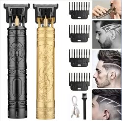 Carving Haars ch neider profession elle Haars chneide maschine Friseur wiederauf ladbare Haars ch neider Metall Haarschnitt Maschine Clipper für Männer