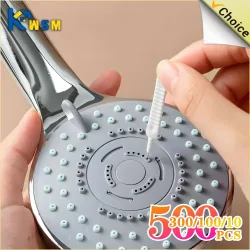 10-500PCS Dusche Reinigung Pinsel Bad Micro Nylon Pinsel Düse Anti-blocking Reinigung Werkzeuge Bad Zubehör