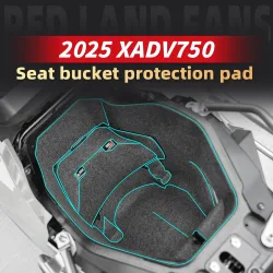 Verwendet Für HONDA X ADV 750 2025 Motorrad Lagerung Schutz Pad Box Liner Gepäck Tank Abdeckung Fahrrad Zubehör Sitz Eimer Pad