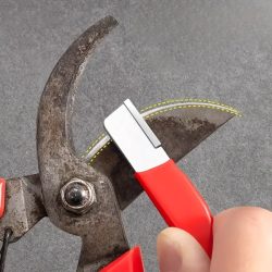 Professioneller Küchenmesserschärfer ?Precision Edge? ? Schleifstein aus Wolfram- und Diamantkeramik für alle Klingen, einschließlich Gartenschere