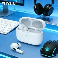 Airs Pro Kabellose Kopfhörer Bluetooth-Ohrhörer TWS Earbuds mit Siri Pop-up-Fenster Wasserdicht Positionierungsfunktion Touch-Steuerung