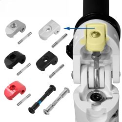 Verstärkter Klapphaken aus Aluminiumlegierung für Xiaomi M365 1S Pro E-Scooter Lock Scharnier Klappschloss Schnalle Haken Pin Schrauben