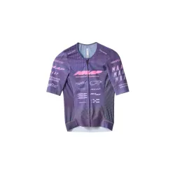 Professionelles Radtrikot, atmungsaktives Sommertrikot mit UV-Schutzfaktor 50+ geeignet für Berg- und Straßenradfahren.