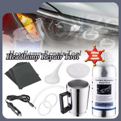 Scheinwerfer Beschichtung Auto Scheinwerfer Reparatur Flüssigkeit Auto Licht Polieren Set Scheinwerfer Zerstäubung Tasse Set von Heizung Destillation