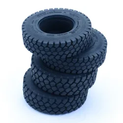 2 Stück RC Muldenkipper Simulations-Gummireifen 23/28mm Breite Reifen für 1/14 Tamiya SCANIA 770S R620 VOLVO BENZ Arocs MAN TGX LESU Auto