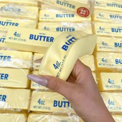 Butter-Stick Squishy Fidget Spielzeug Elastischer Käsestab Lustiges Quetsch-Scherzspielzeug Stress- und Angstabbau-Spiel