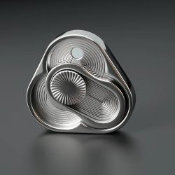 Dreieck Spinner Flip Münze EDC Fidget Push Münze Dekompression Hand Spielzeug Griff Stück Fidget Spinner Spaß Spielzeug