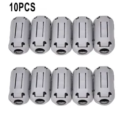 10Pcs 5mm Ferrit Kern Noise Suppressor Filter Ring Kabel Klemme RFI Für Computer Festplatten Audio Ausrüstung Kopierer