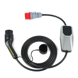 ANDAIIC, EV-Ladegerät 11 kW 22 kW DC-Schutz 16 A/32 A 3-phasig für Elektroauto 6 A-16-32 A 4/10/15 Meter tragbares Heimladegerät