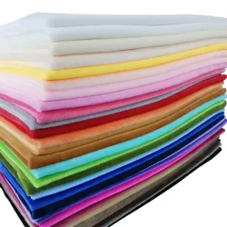 CHEONET Stoff ? Kurzplüschstoff, superweicher Plüsch-Polarfleece zum Nähen von Puppen, DIY-Handarbeit, Textilstoff für Spielzeug, Flanell