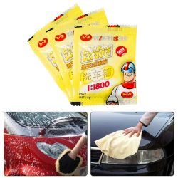 Car Soap Powder Car Windshield Auto Foam Cleaner All-Purpose Cleaner Car Shampoo Powder Car Cleaning Wash Cleaner Tools TSLM1