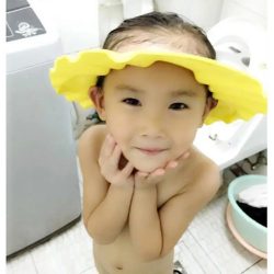 Safe Shampoo Shower Bathing Bath Protect Soft Cap Hat For Baby Wash Hair Shield Bebes Children Bathing Shower Cap Hat Kids Home