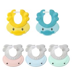 Adjustable Visor Hat Cute Duck Style Safe Shampoo Shower Bathing Protection Kids