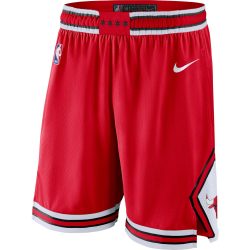 Nike Chicago Bulls Herren Basketballshort Rot, Herren, Größe: M
