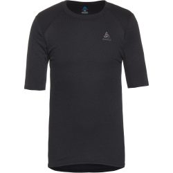 Odlo Active Warm Base Layer T-Shirt für Herren - Wandern, Ski & Snow - schwarz, L