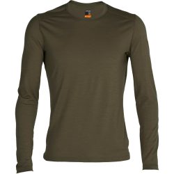 icebreaker Merino 200 Oasis Herren Thermo Longsleeve Grün, Herren, Größe: XXL