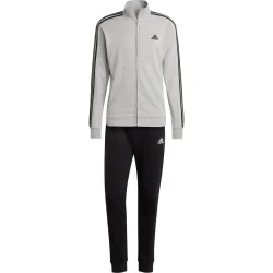 adidas BASIC 3-STREIFEN FRENCH TERRY Trainingsanzug Herren