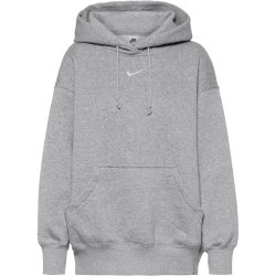 Nike Phoenix Fleece Oversized Damen Hoodie Grau, Damen, Größe: S