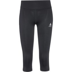 Odlo Essential 3/4 Lauftights für Damen - Training, Running - schwarz, S