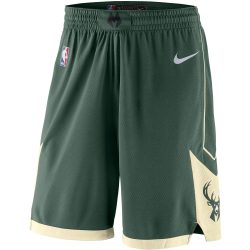 Nike Milwaukee Bucks Herren Basketballshort Grün, Herren, Größe: S
