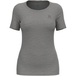 ODLO Damen Unterziehshirt Natural Merino 200 grau | S