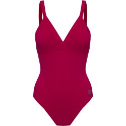 Arena W Arena Swimsuit Lara Soft Curve Back C Cup Figurformender Badeanzug Damen, rot, Grösse: D 36