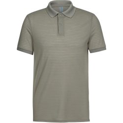 Odlo Ascent Natural Poloshirt für Herren - Wandern, Casual Comfort - grün, S