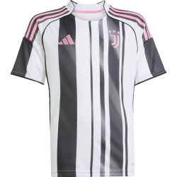 adidas Juventus Turin Home Replica Kinder Fussballtrikot 25/26 Schwarz, , Größe: 140