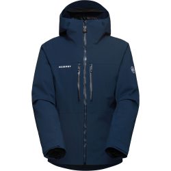 Mammut Isolierte All-Mountain-Skijacke Stoney HS Thermo Hooded Jacket Men Blau XXL
