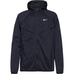 Nike Stride Dri-FIT UV Herren Laufjacke Schwarz, Herren, Größe: M