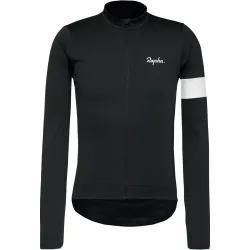 Rapha Core Thermal LS Herren Biketrikot Schwarz, Herren, Größe: L