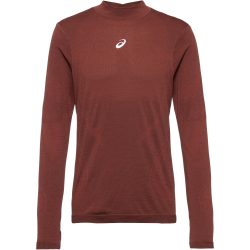 ASICS Road Winter Seamless Herren Longsleeve Rot, Herren, Größe: XL