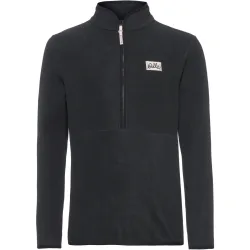 Odlo Classic Fleece Mid Layer Half-Zip für Kinder - Abenteuer & Komfort, Wandern - schwarz, 152