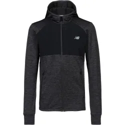 New Balance New Balance Heat Grid Hooded Full Zip Herren, schwarz, Grösse: S Regular Fit Herren, schwarz, Grösse: S