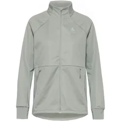 Odlo Essential Warm Langlaufjacke für Damen - Skilanglauf - grün, XS
