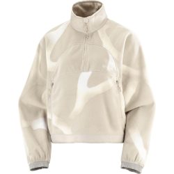 Salomon CHROMA CROPPED Fleeceshirt Damen