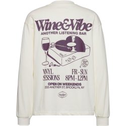 Another Cotton Lab Wine Vibe Langarmshirt