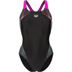 Arena W Arena Nuance Swimsuit Swim Pro Back L Badeanzug Damen, schwarz, Grösse: D 36