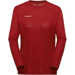 Mammut Langärmliges Multifunktions-Oberteil Massone Light Longsleeve Women Rot M