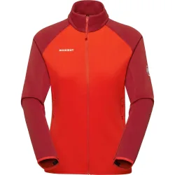 Mammut Vielseitige, klassische Fleecejacke Aconcagua ML Jacket Women Rot XL