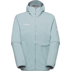 Mammut Kompakte minimalistische Hardshell-Wanderjacke Ducan Light HS Hooded Jacket Men Blau M