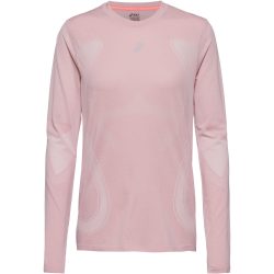 ASICS Road Seamless Damen Longsleeve Rosa, Damen, Größe: M