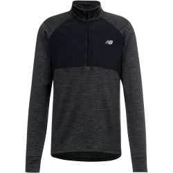New Balance New Balance Athletics Heat Grid 1/2 Zip Herren, schwarz, Grösse: S Regular Fit Herren, schwarz, Grösse: S