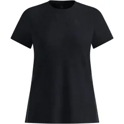 Odlo Zeroweight Engineered Chill-Tec Lauf-T-Shirt für Damen - Training, Running - schwarz, M