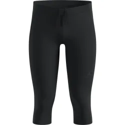 ODLO Herren Lauftight Essentials 3/4 schwarz | M