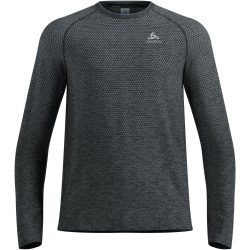Odlo Essential Seamless Langarm-Laufshirt für Herren - Training, Running - grau, XXL